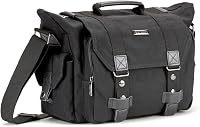 Evecase Extra Large vászon fotós táska DSLR kamerához laptop rekesszel és esővédővel 1