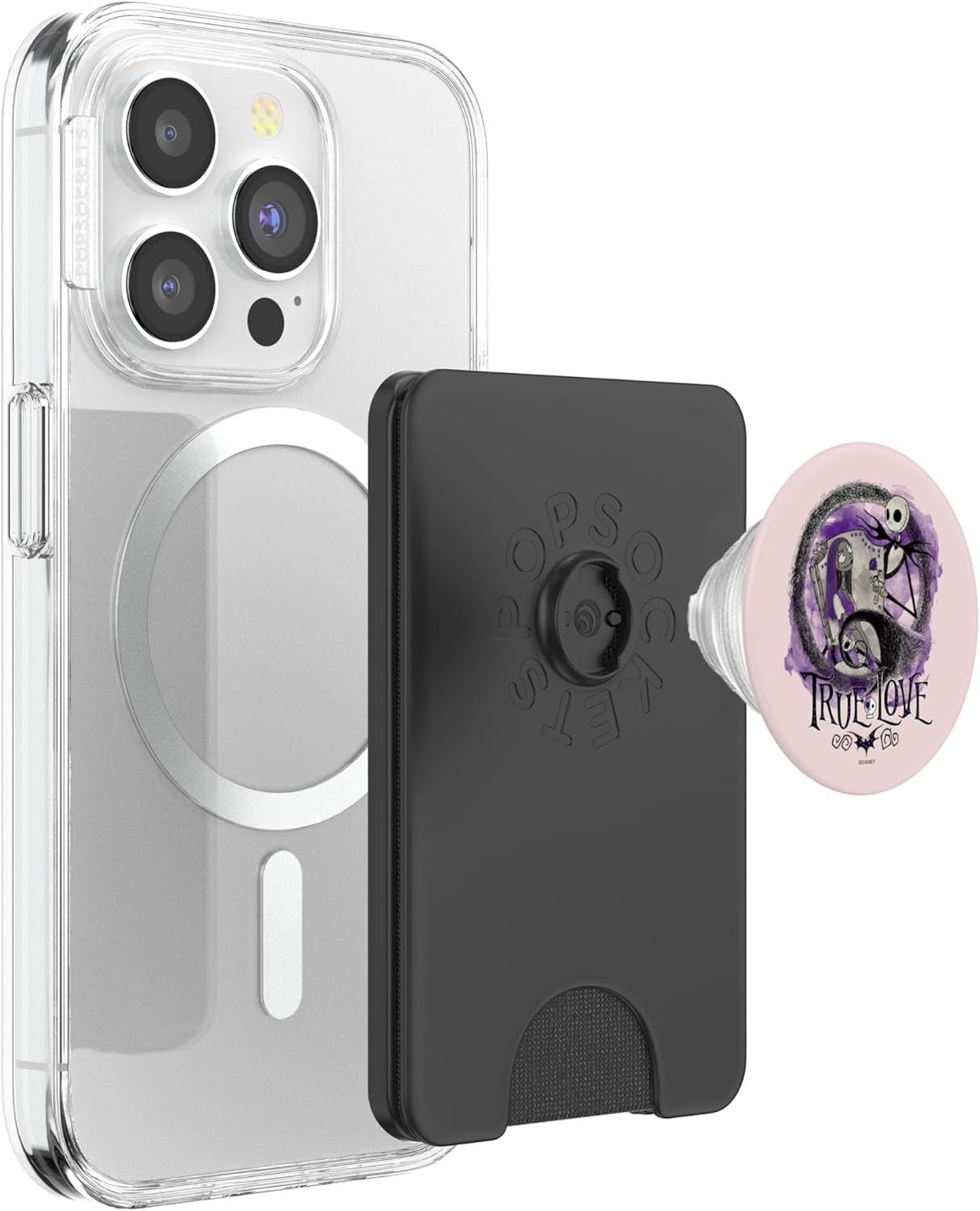 Disney Nightmare Before Christmas Valentines Jack True Love PopSockets PopWallet for MagSafe