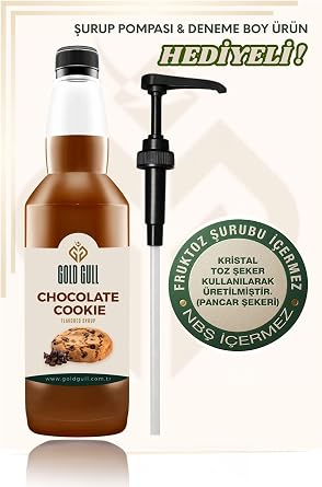 Gold Gull Çikolatalı Kurabiye Aromalı Kahve & Meyve Şurubu 700 ml.