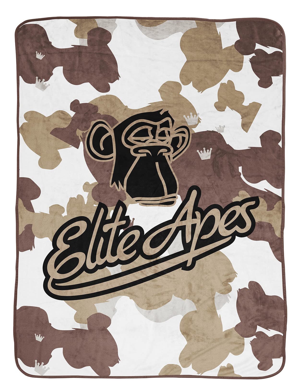 Jay FrancoJay Franco Elite Apes Urban Vibes Plush Throw Blanket -Measures 46 x 60 Inches - Fade Resistant Super Soft FleeceOEKO-TEX STANDARD 100