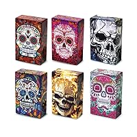 Vista 5 de Caja de cigarrillos - Caja de cigarrillos de tamaño normal estilo Skul (6 cajas) (normal-6 cajas)