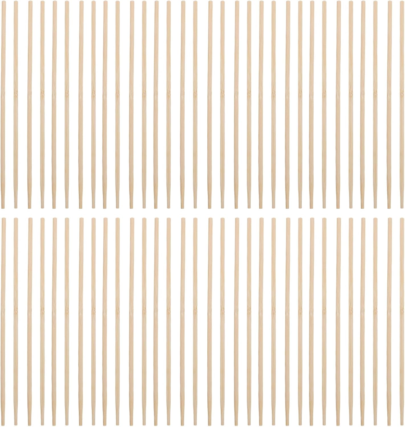 100pcs Chopsticks Set: DisposableWooden Chopsticks Bulk - Versatile Tableware for Dining, Food Service, Event Catering & Snack, 23.5cm Long