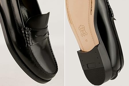 Mocassini Uomo In Pelle Zerimar - Fabbricati In Spagna, Taglie Grandi, Eleganti E Comodi - Foto 4