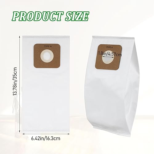 Miniatura 2 de 4 bolsas de vacío SAH-6 para Simplicity Tipo A y S20EZM, resistentes al desgarro y de alta durabilidad, se adaptan a aspiradoras verticales Symmetry