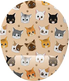 Kedi Desenli Bilek Destekli Mouse Pad