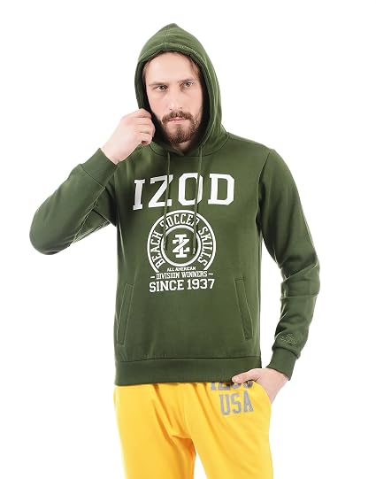 IZOD Men's Cotton Sweatshirt at Amazon 