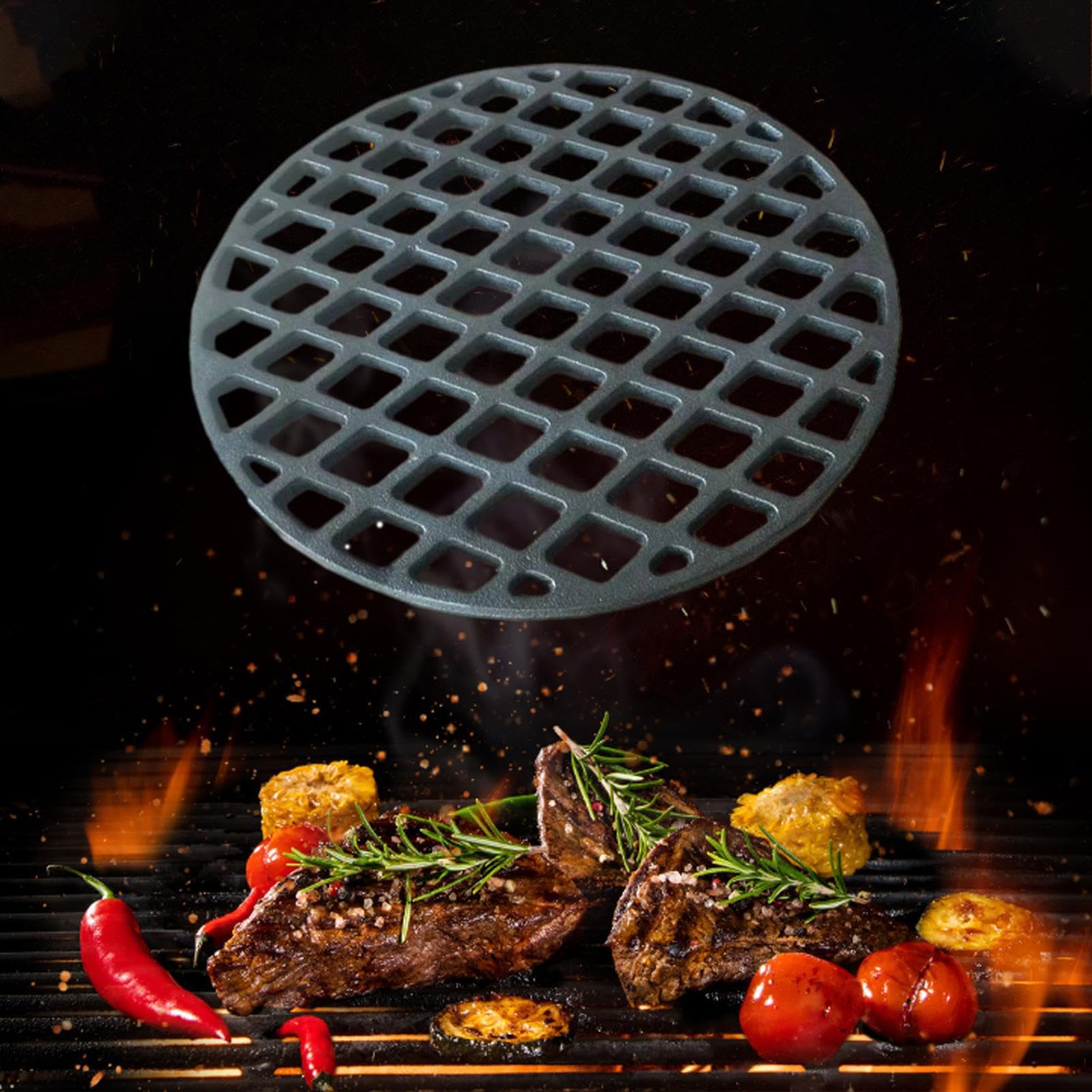 Supporto per griglia per Barbecue con Rete a,Senza Gambe,30 cm