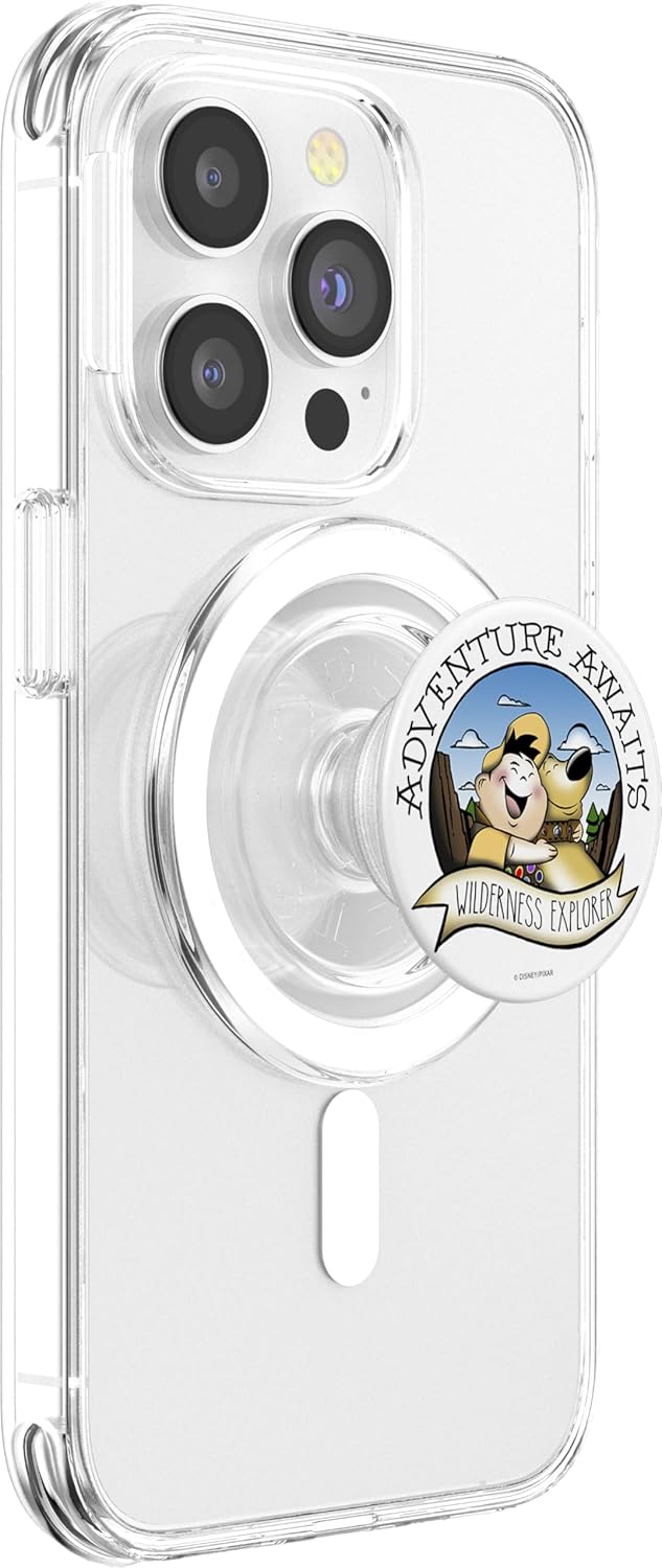 Disney Pixar Up Adventure Awaits Wilderness Explorer PopSockets MagSafe PopGrip for iPhone