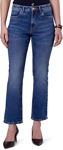 Symbol Premium Women's Loose Flared Jeans (Mid Rise | Ankle Length) (Available in Plus Sizes)