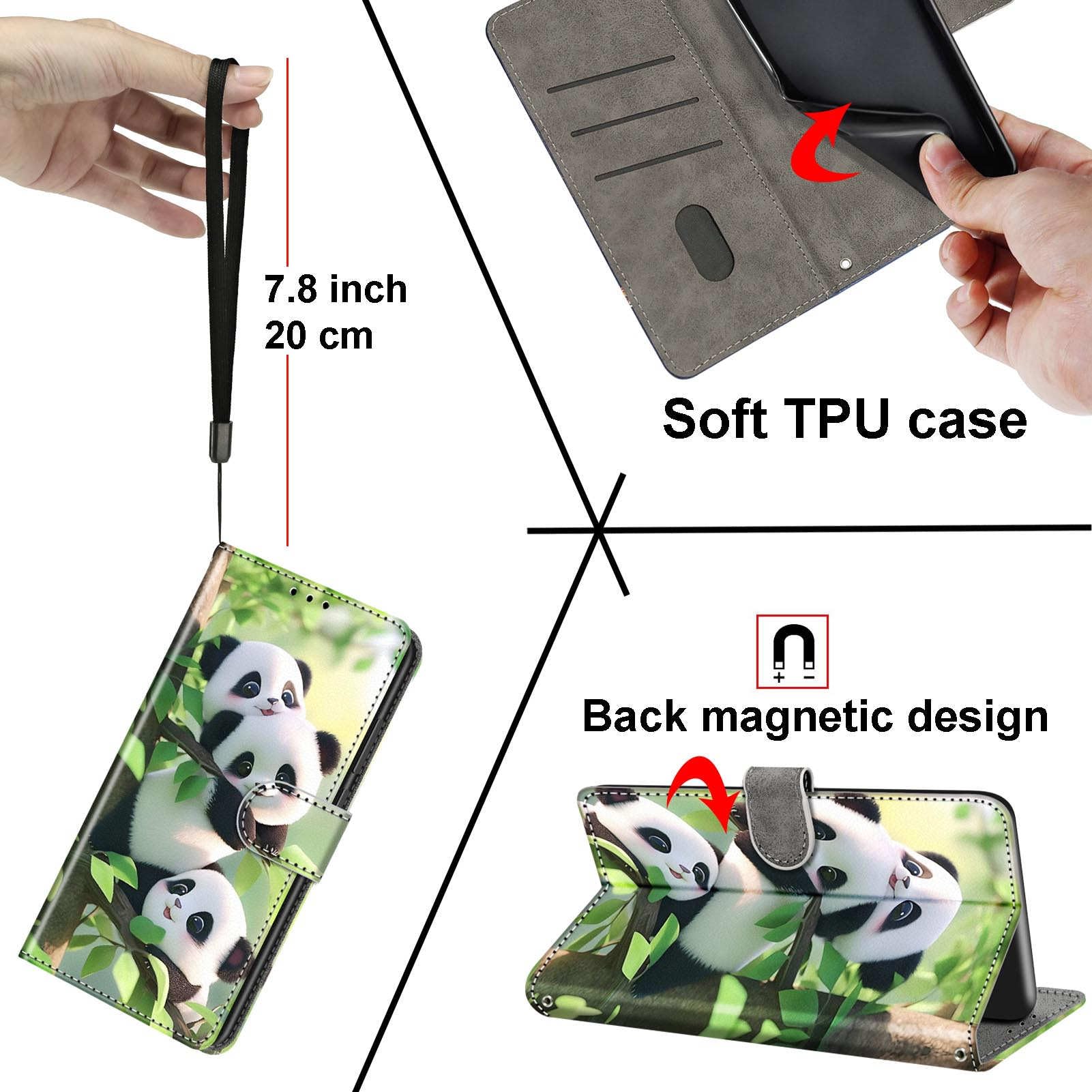 Cover per Xiaomi Redmi Note 9S / Note 9 Pro / Note 9 Pro Max Case PU Pelle