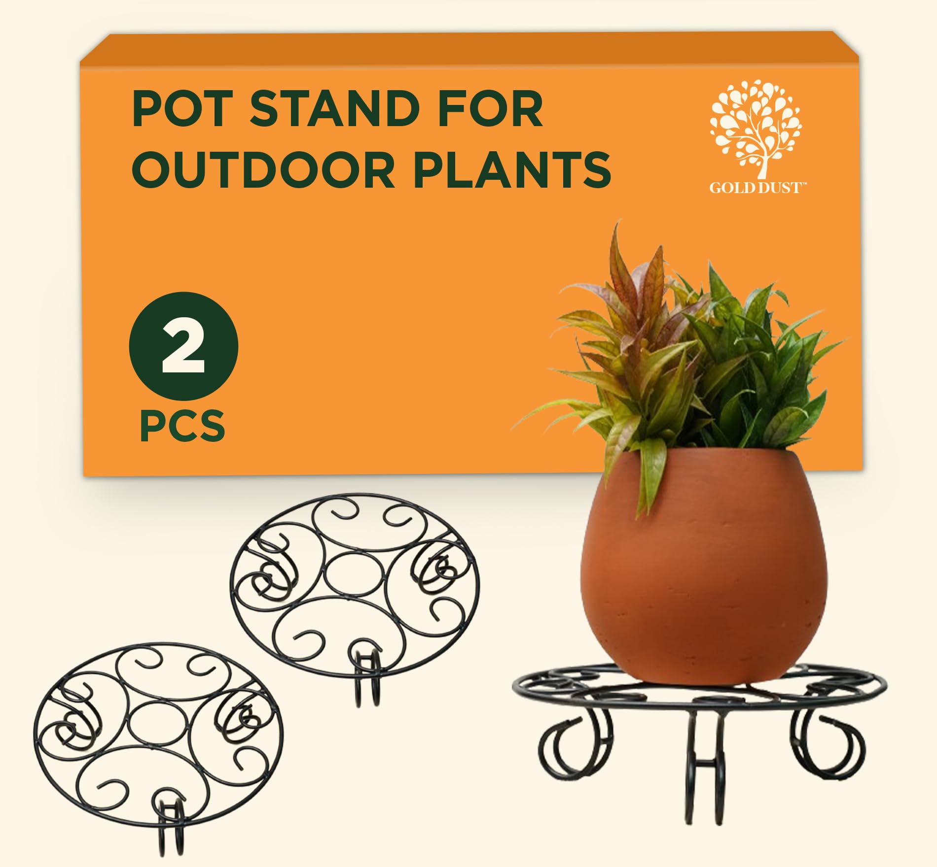 See full amazon price history chart for GOLD DUST Flower Pot Stand , Plant Stand For Balcony , Pot Stand For Outdoor Plants , Planter Stand For Balcony (Round Stand) GOLD DUST Flower Pot Stand , Plant Stand For Balcony , Pot Stand For Outdoor Plants , Planter Stand For Balcony (Round Stand) (B0CCPXSND3) Amazon Price History, Amazon Price Tracker