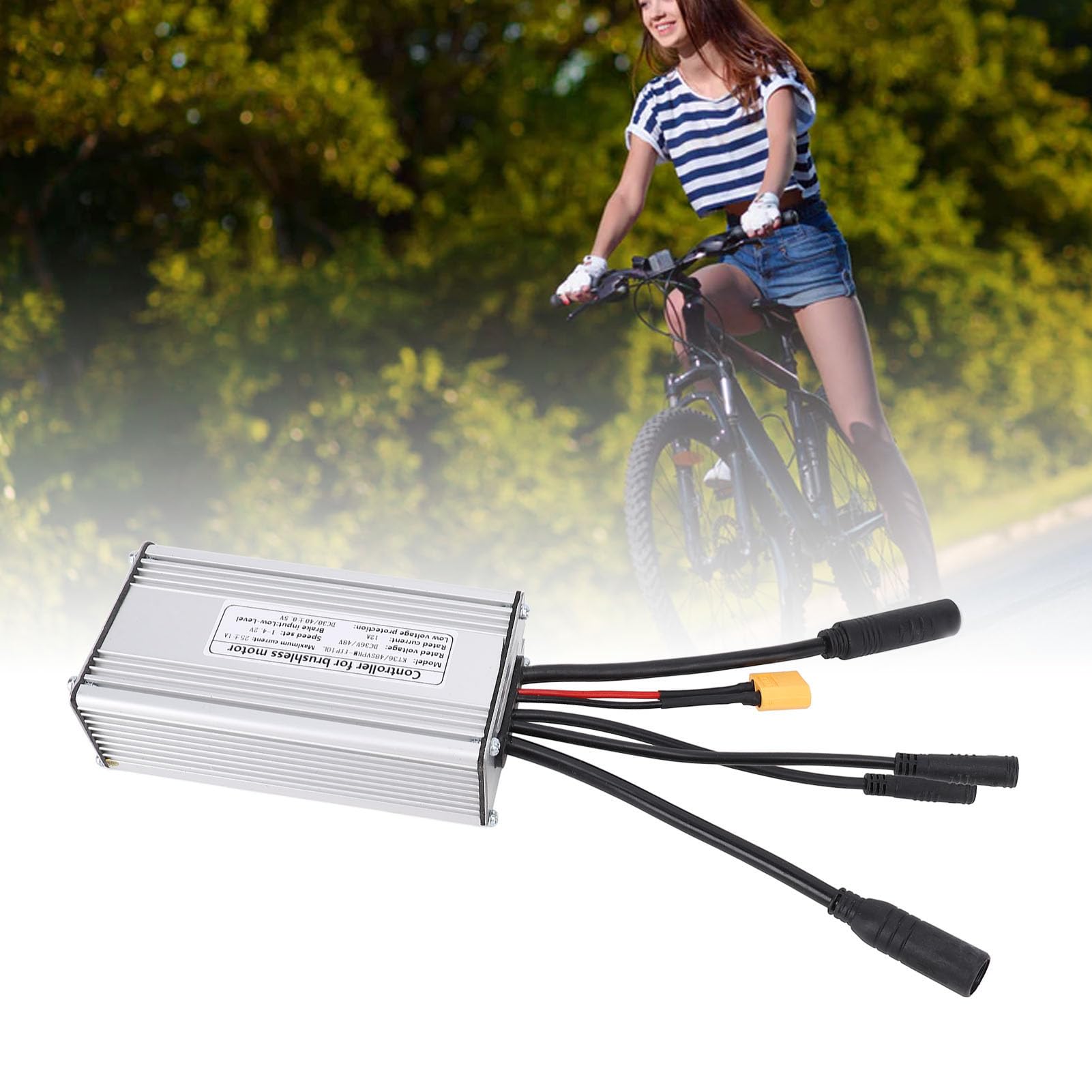 Rower Górski Kontroler Silnika Wodoodporne Złącze Aluminium Aluminium Kontroler 36 V 48V 250 W 500 W 750W Silnik