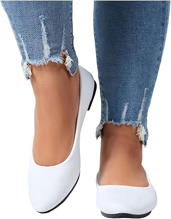 Flat Shoes for Women Dressy Ballets Shoes Casual Comfortable