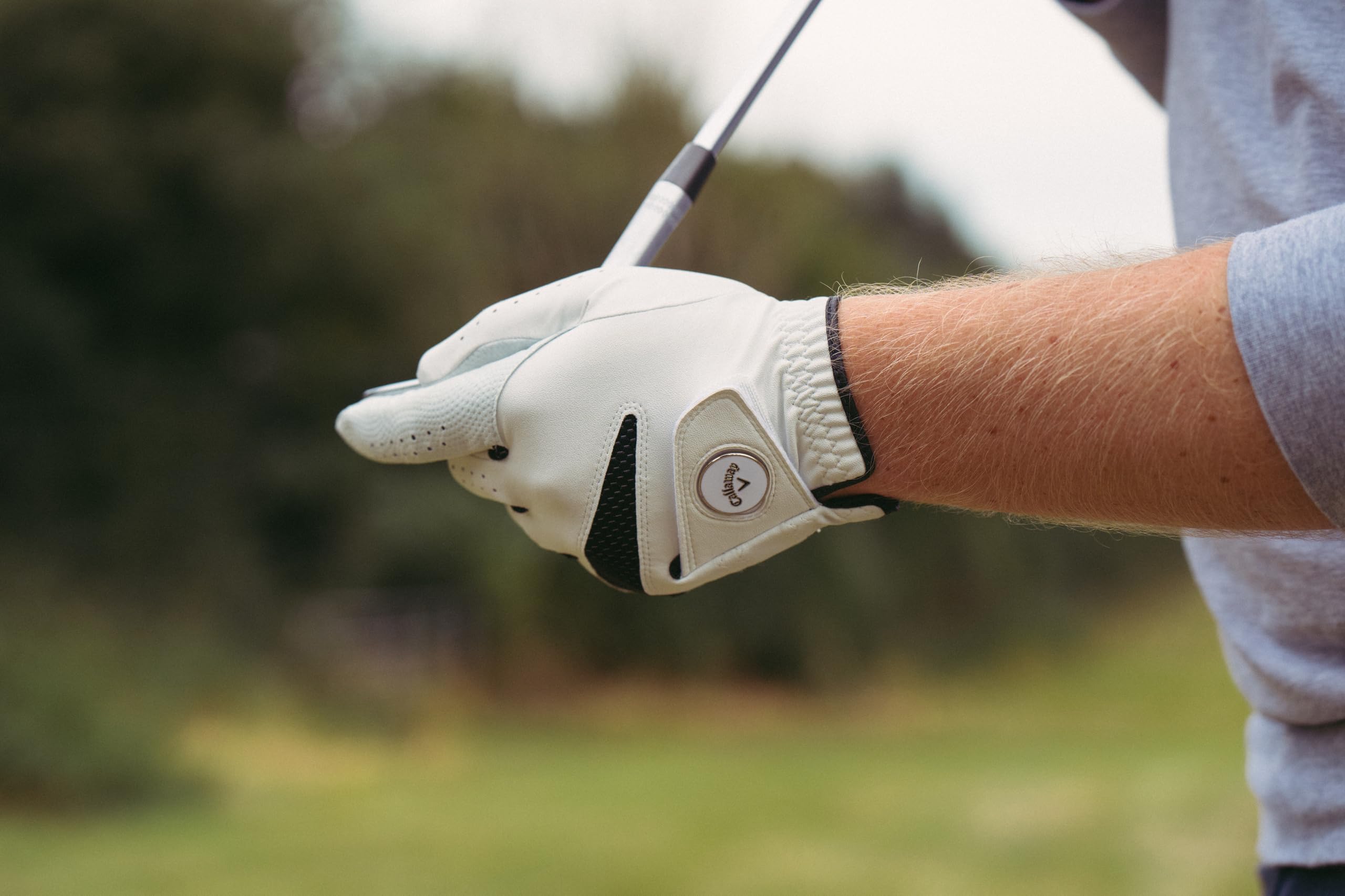Callaway Golf Syntech męska rękawica golfowa 2025 - lewa ręka dla praworęcznego golfisty, M