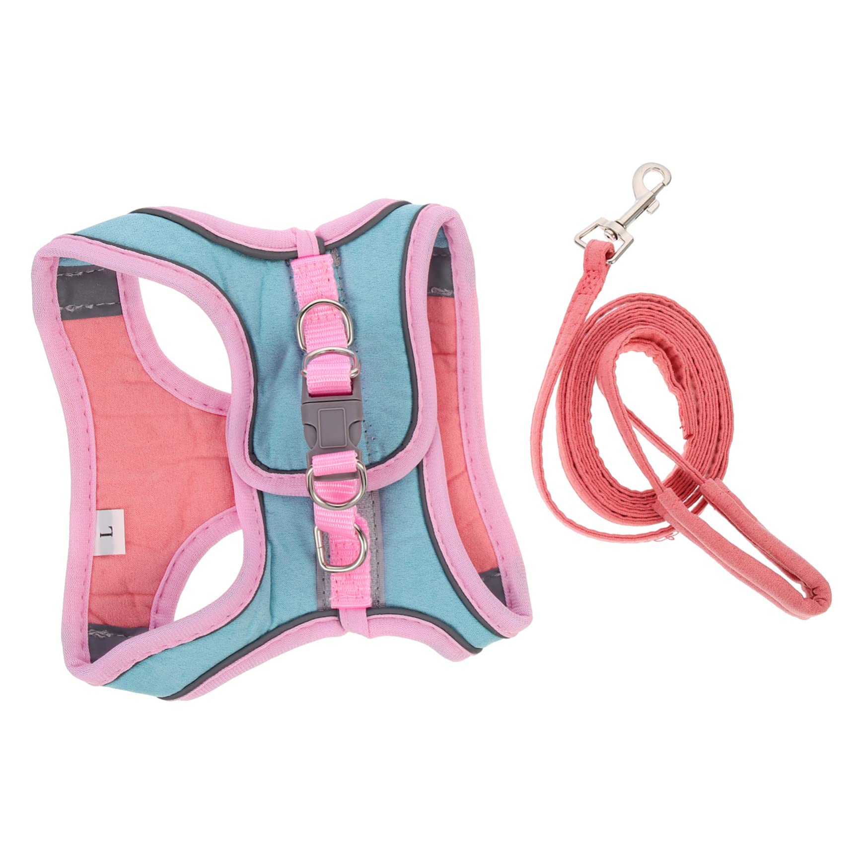 HAPINARY 2-in-1 Cat Harness and Leash Set Reflective Vest for Small Size for Perfect for