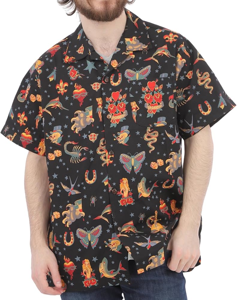 Amazon | [UNIVERSTOCK] [ユニバーストック] スカル アロハ