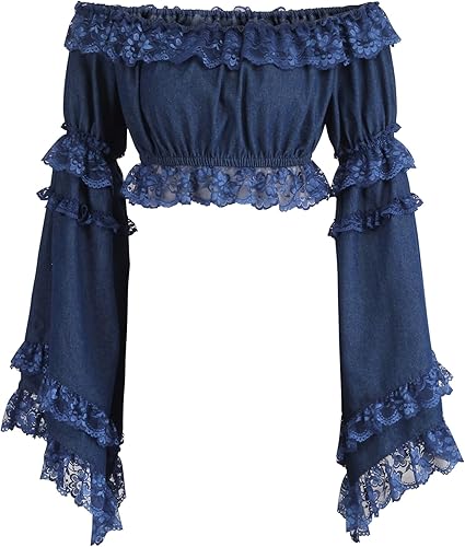 Daisy corsets Women's Bohemian, Dark Blue