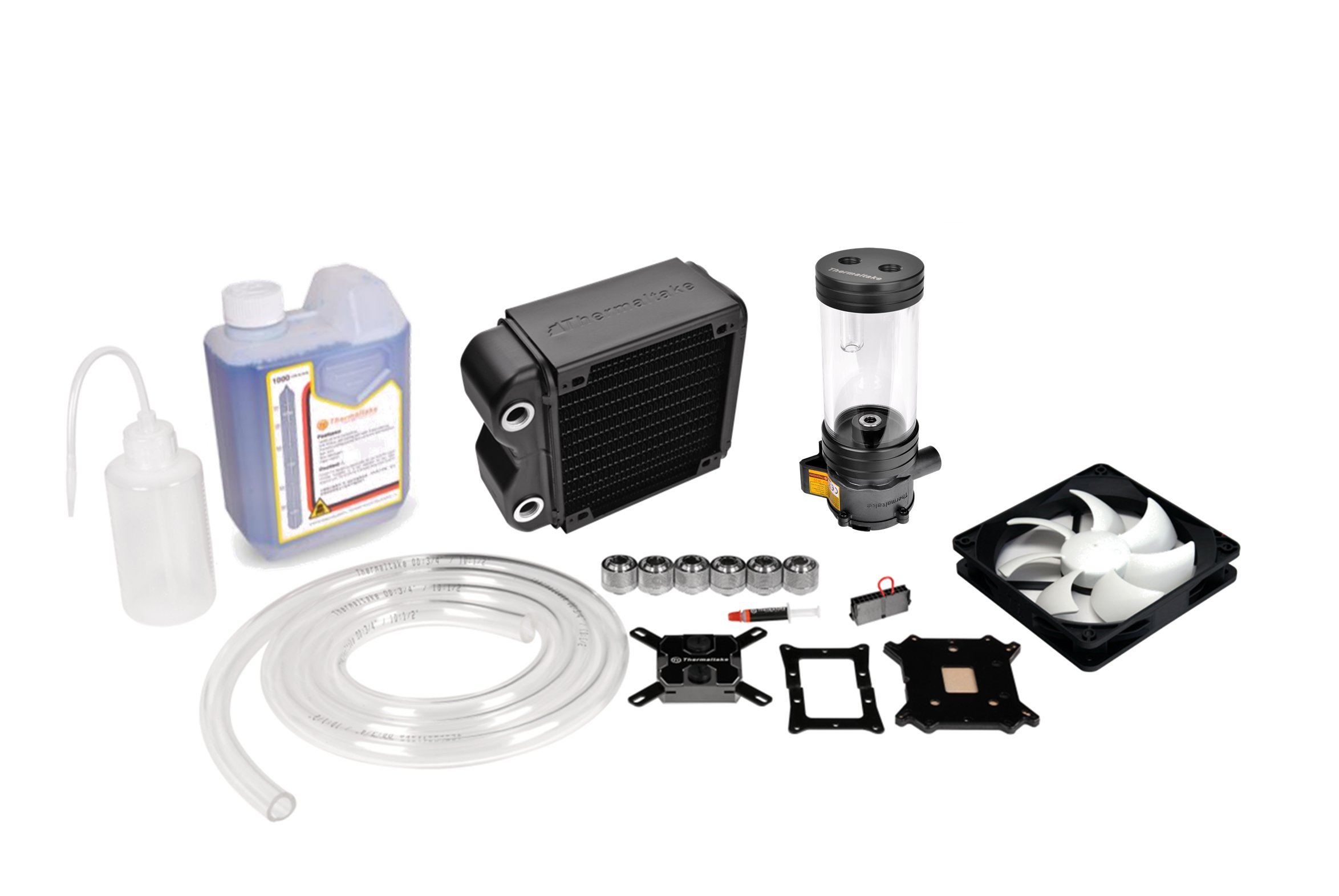 Thermaltake Pacific DIY LCS RL120 Water Cooling Kit CL-W069-CA00BL-A