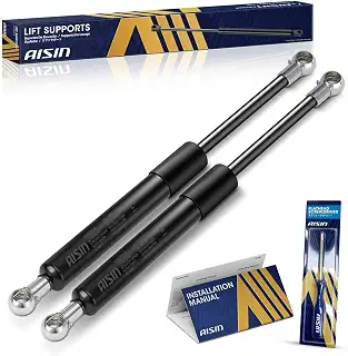 AISIN GAST-01130 リアトランクリッドリフトサポートショックストラット-レクサスLC500 LC500h 2018-2023に対応 - 2個セット