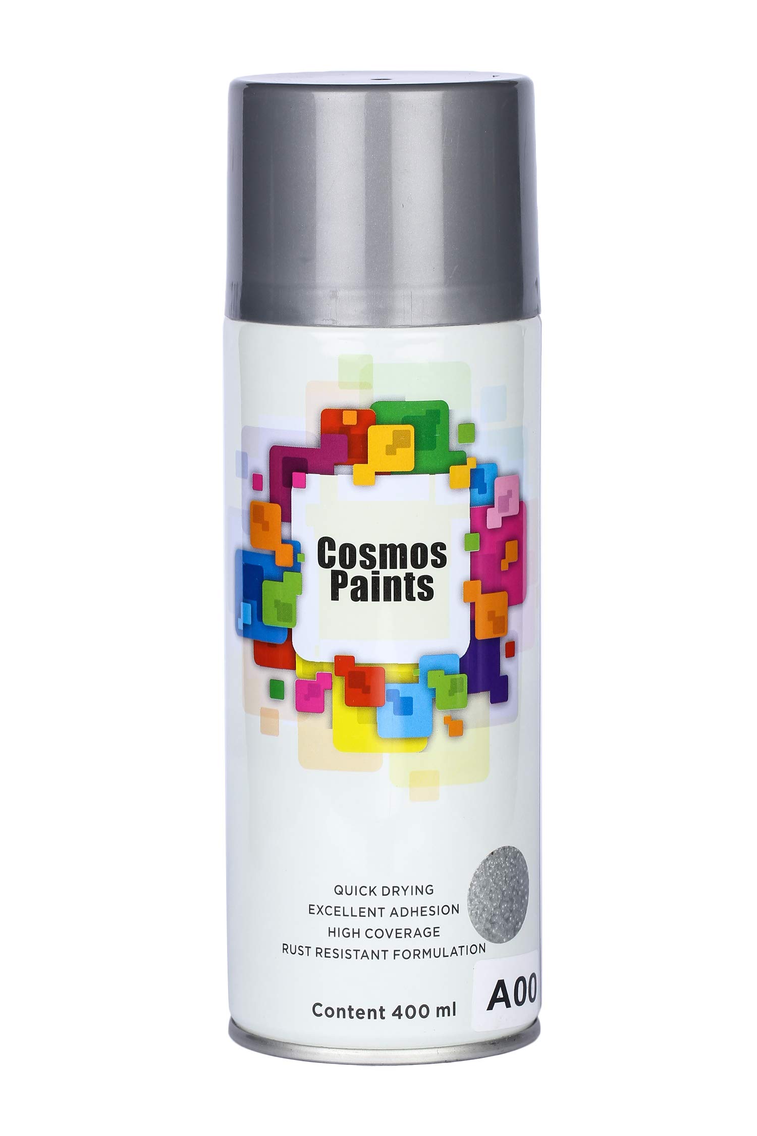 Cosmos Paints Hammer Tone Silver Spray Paint 400ml (B07KYG2HSV) Amazon Price History, Amazon Price Tracker