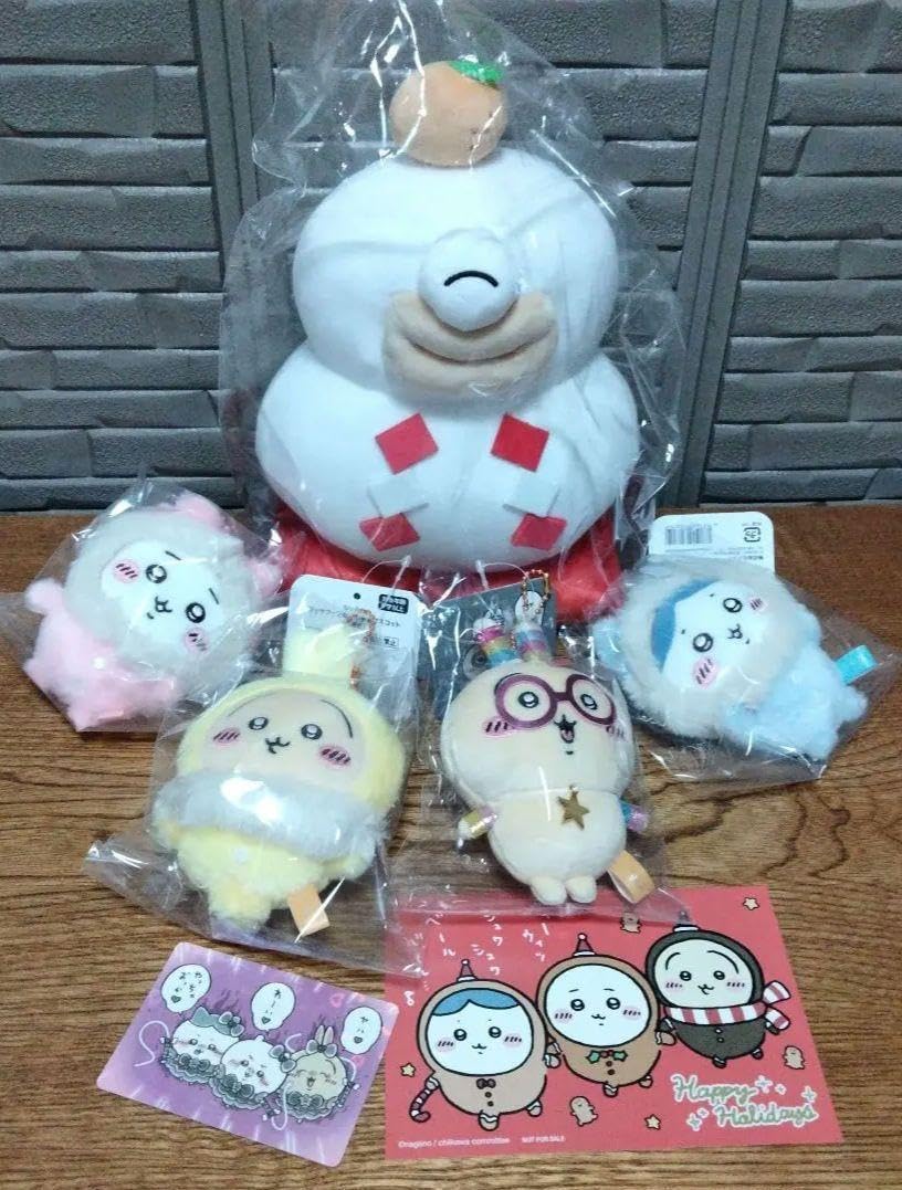 ちいかわ　フッサフッサなパジャマ　光る輪っかをつけたうさぎ　オデみもちぬいぐるみ ちいかわ フッサフッサなパジャマ 光る輪っかをつけたうさぎ