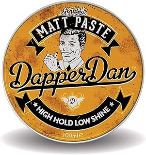 Dapper Dan Matt Paste, Versatile Strong Flexible Hold Hair Styling Product, 1 x 100 ml