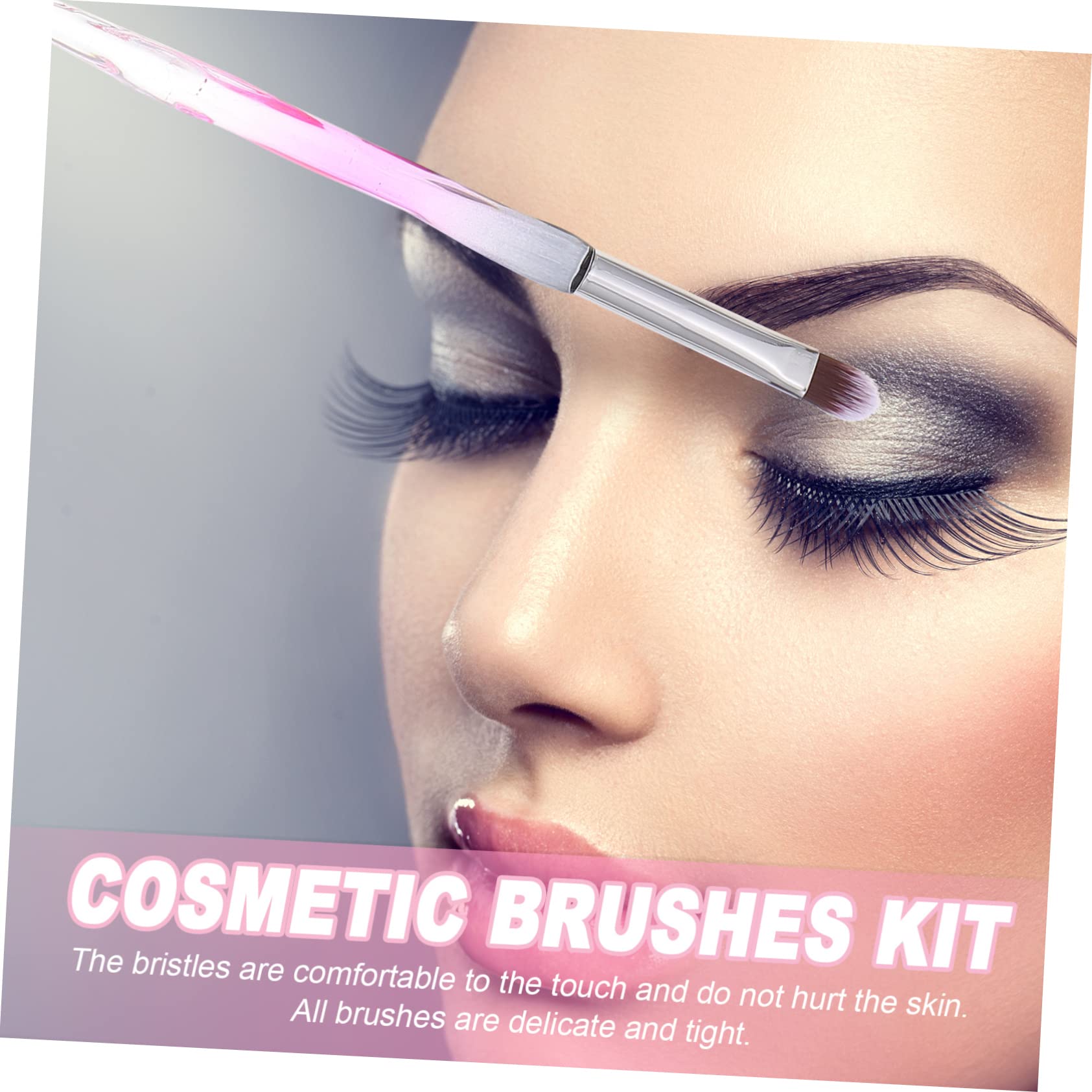 Ipetboom 30pezzi Pennelli Professionali Per Trucco Spazzole Per Fondotinta Contouring e Ombretto Con Manico e Setole Sintetiche Per Makeup Artist e Principianti