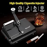 Vista 5 de Scotte máquina armadora de cigarrillos manual inyector de cigarrillos/tabaco tubo de 8mm de diámetro fabrica cigarrillos de 80-100mm de longitud