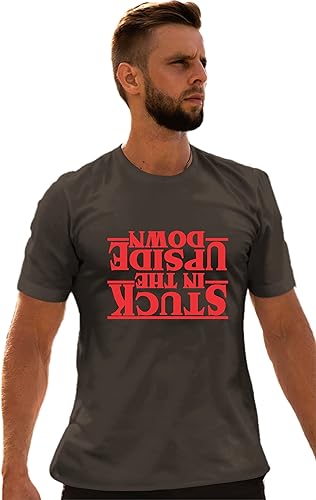 Miniatura 9 de Go All Out Camiseta para adultos Stuck in The Upside Down