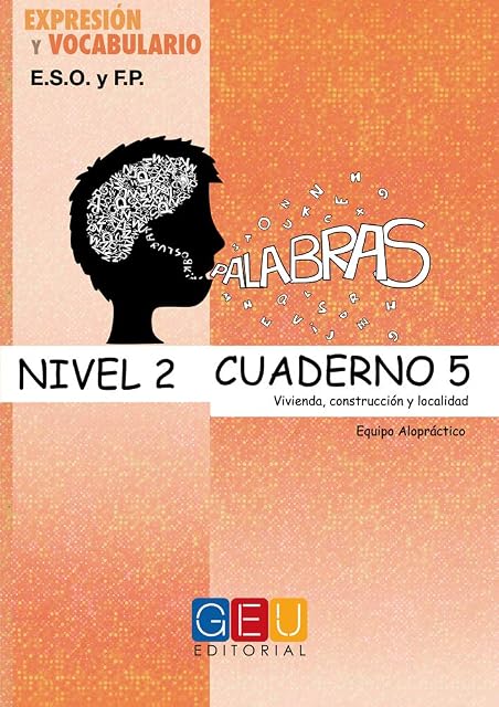 Portada de Palabras. Nivel 2. Cuaderno 5. Vivienda Construccion y Localidad