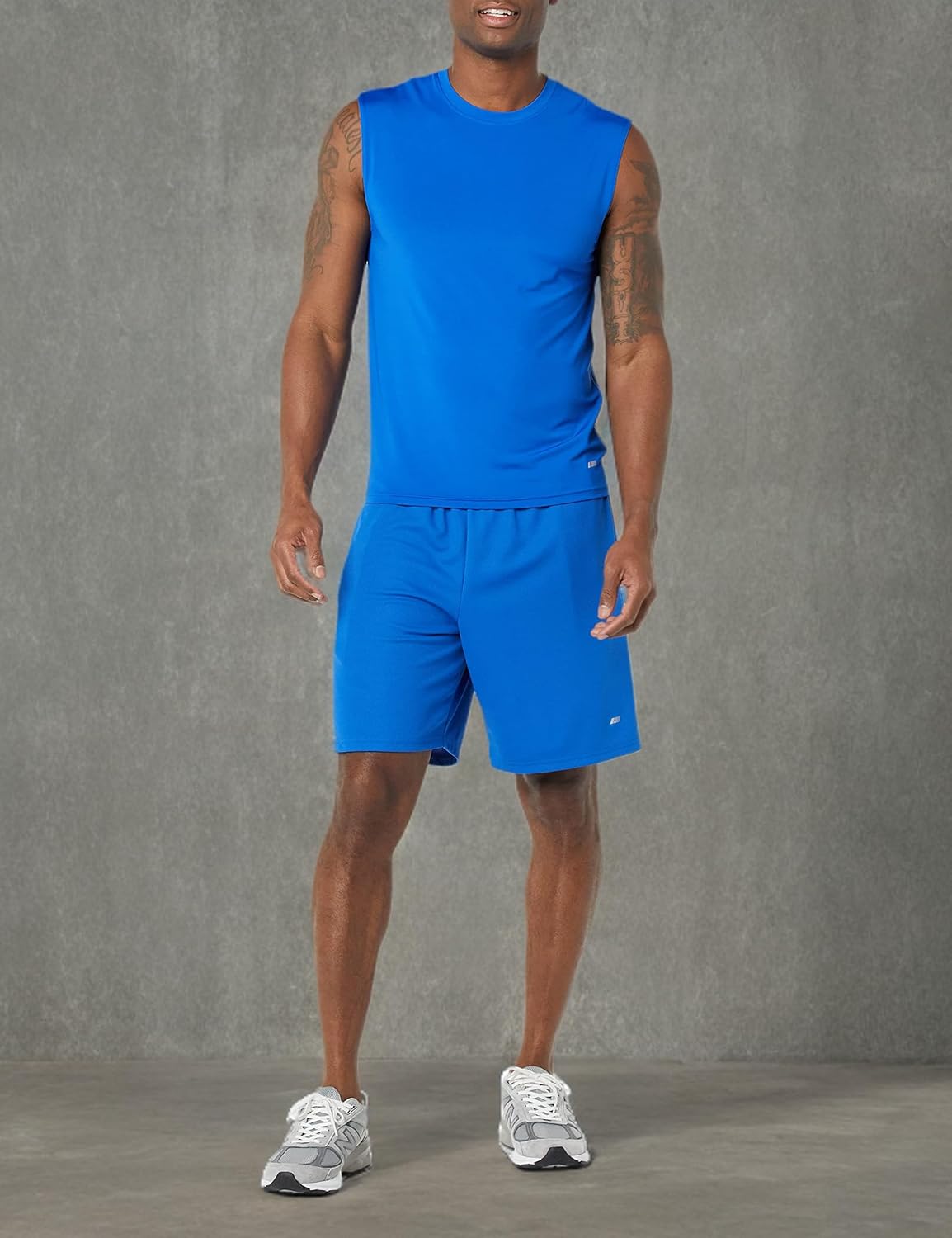 Amazon Essentials Men's Athletic Base Layer Workout Sports Tank Tops - Image 7