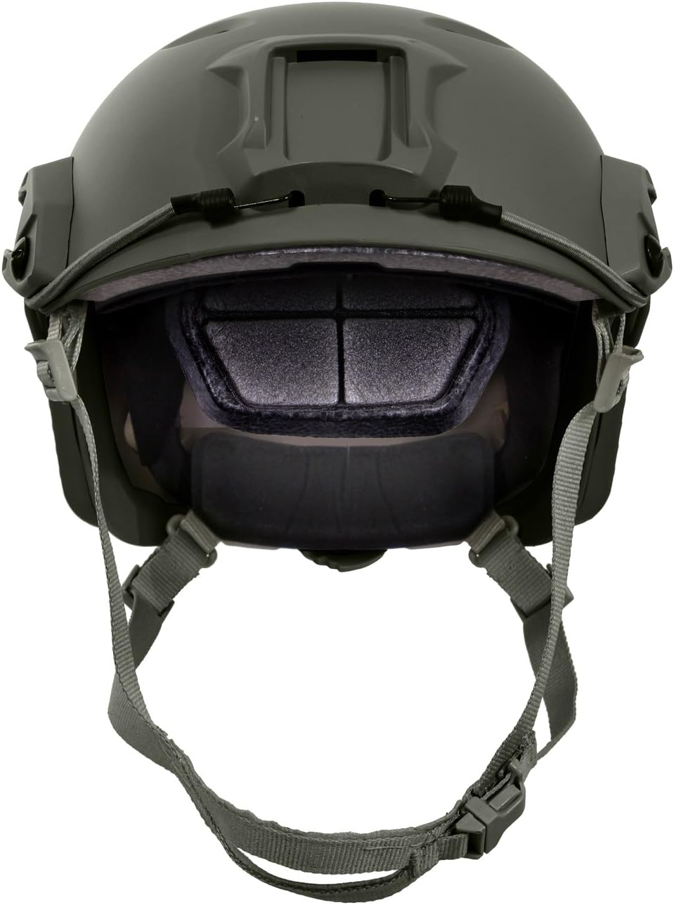 Rothco Advanced Adjustable Training Helmet - Lightweight ABS Shell with NVG Mount, Side Rails & Custom Fit Padding