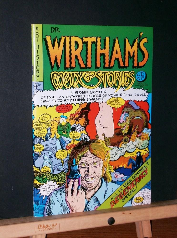 Dr Wirtham's Comix and Stories #4: Gene and Greg Irons Steve Bissette ...