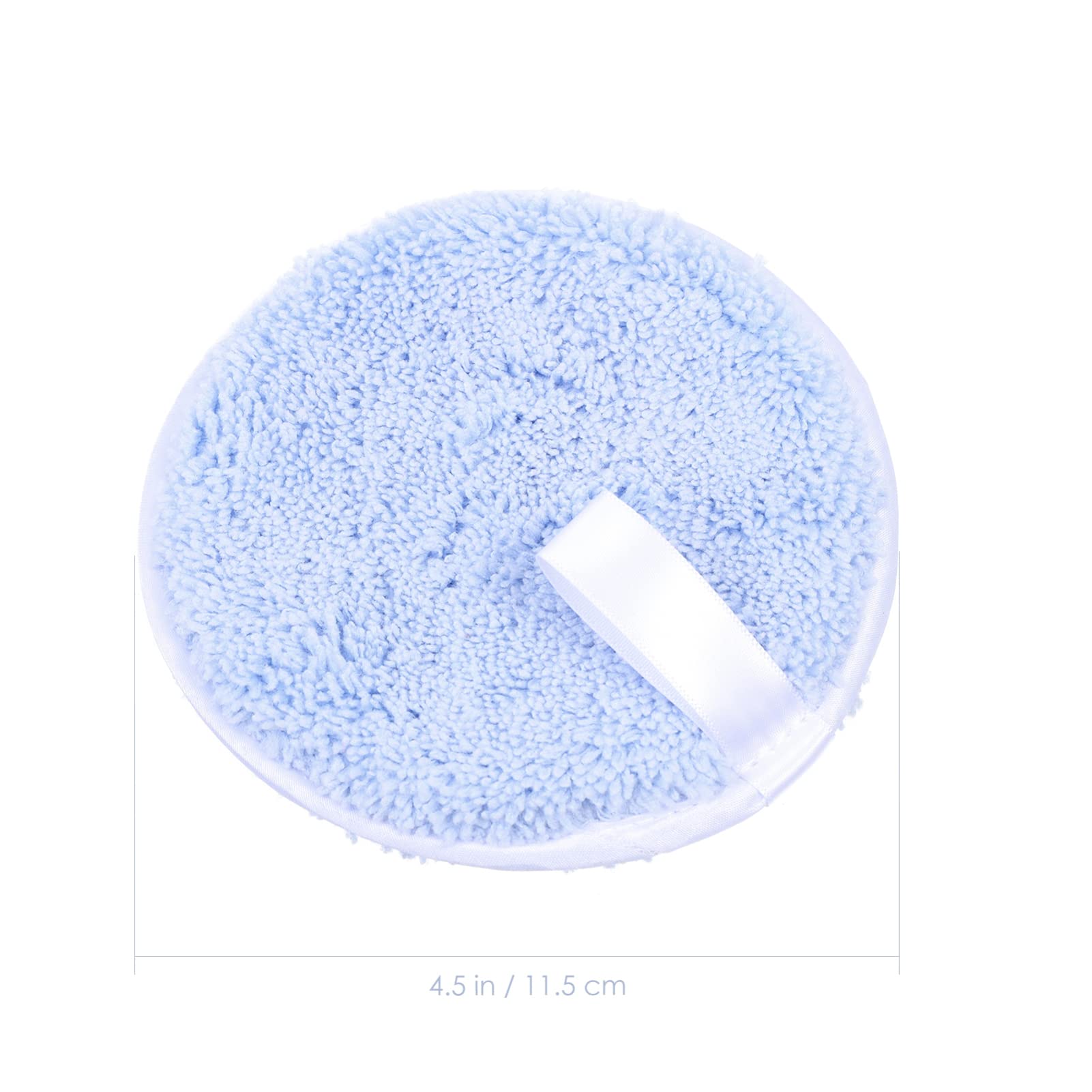 FRCOLOR 15pezzi Spugne Struccanti Rotonde Accessori Per Trucco Lavabili e Morbide Per La Pulizia Del Viso e Make-up Quotidiano