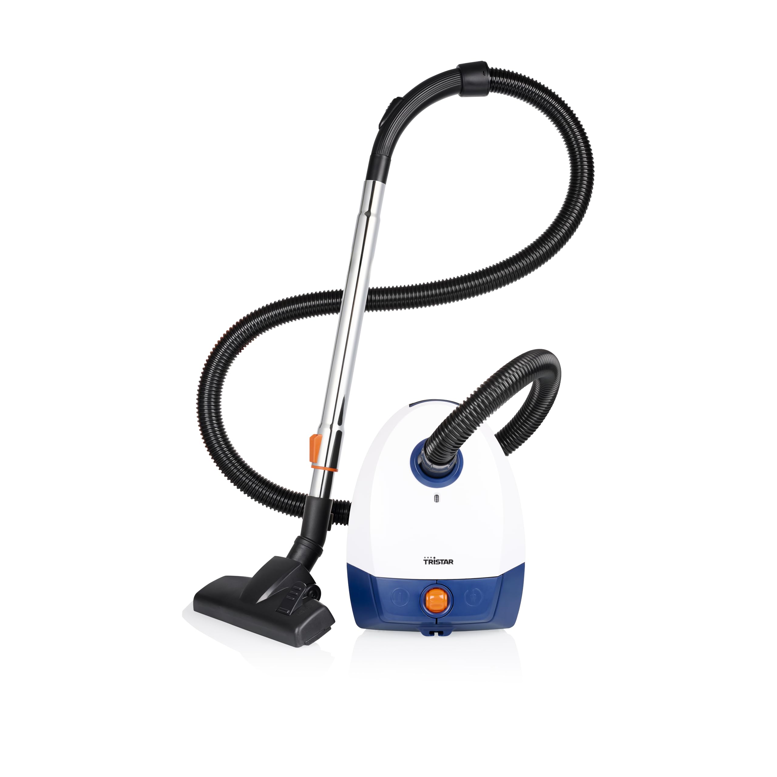 Tristar Aspiradora con Bolsa, 1,5 L, 800 W, Enrollador Automático de Cable, Tubo Telescópico, Cepillo Multiuso, SZ-2320
