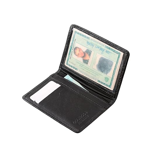 Carteira Masculina Couro Legítimo Rg Documento Veicular Cartões Cédulas Couro50 70C50