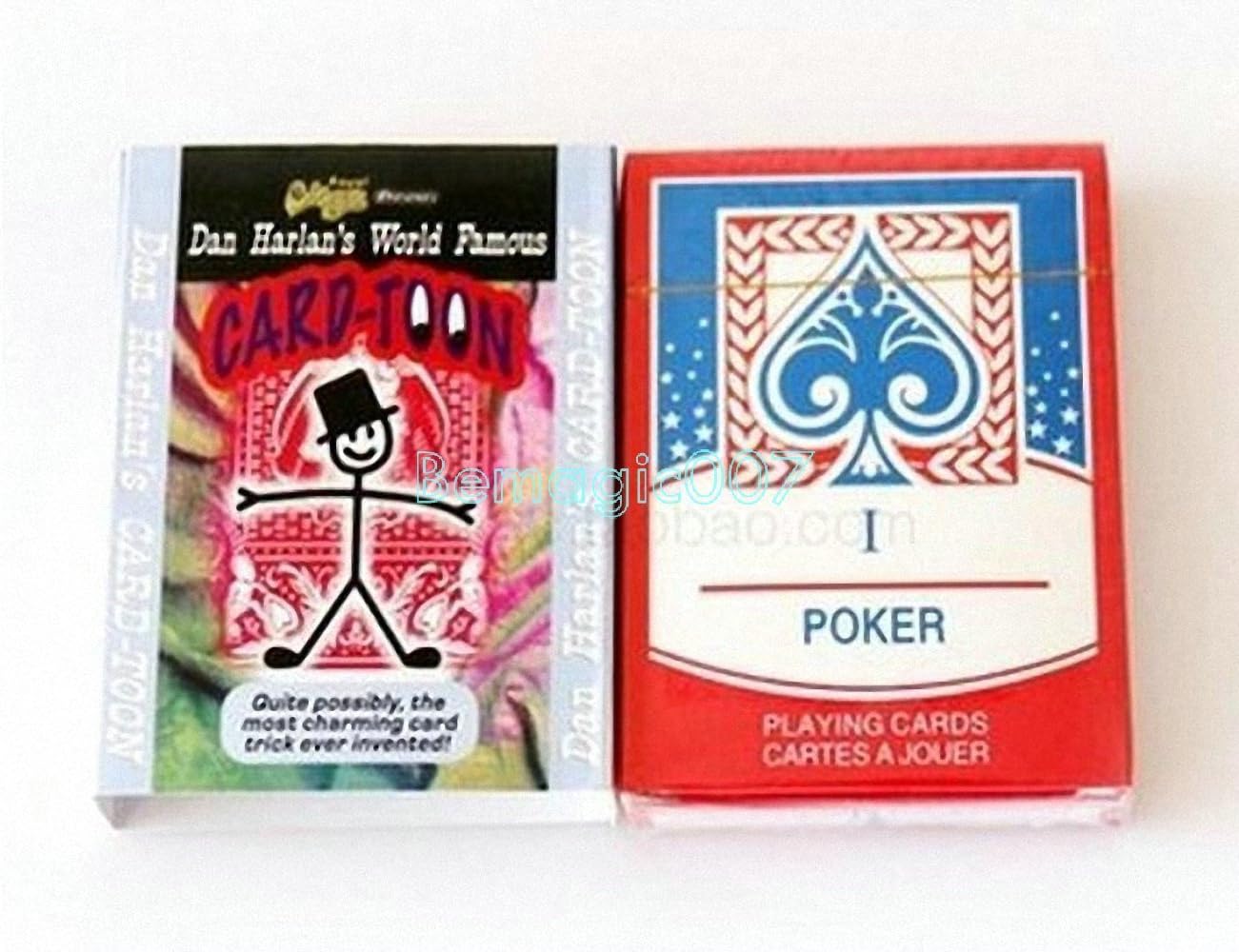 Card Tricks Magic DAN HARLAN'S Card-toon 1