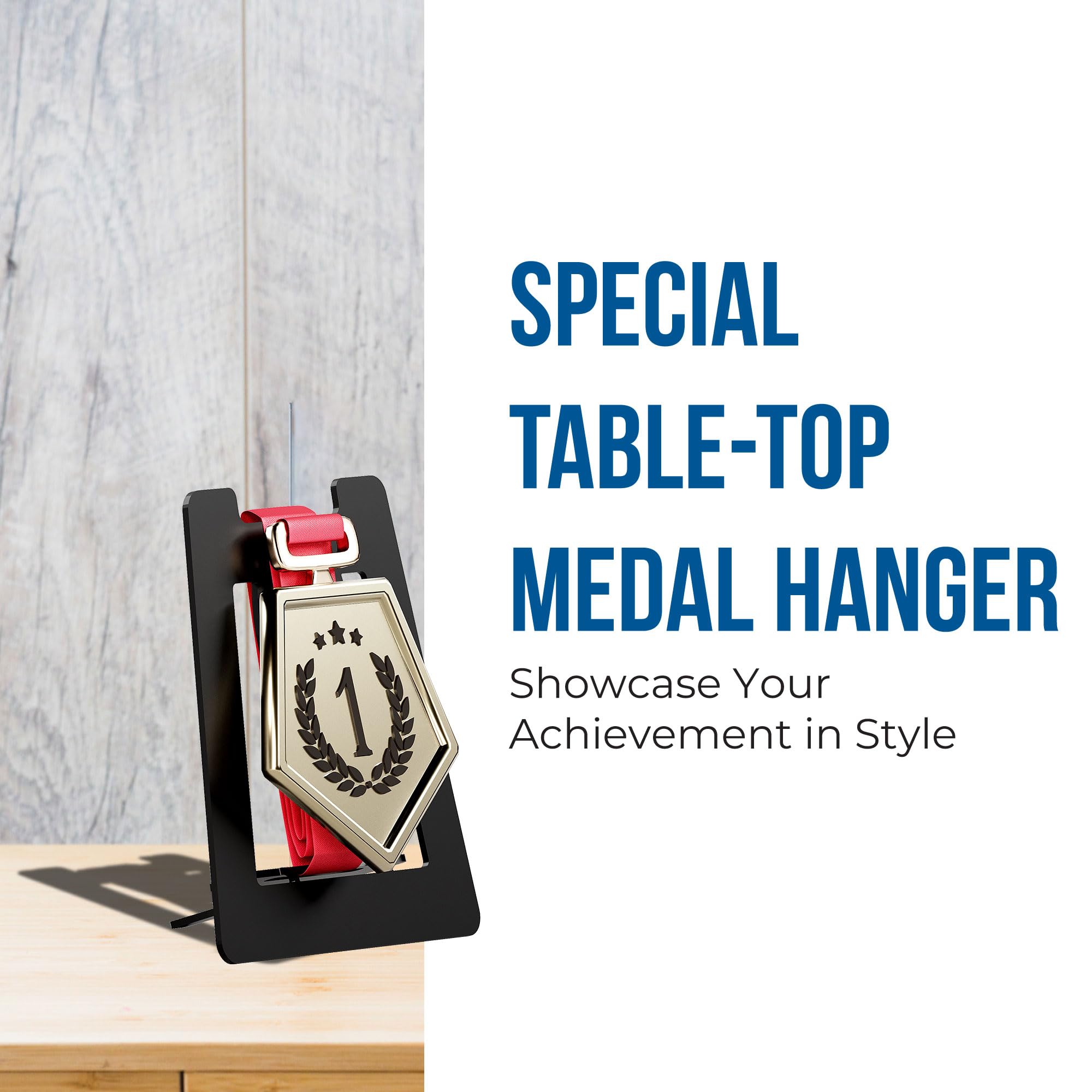 Medal Display Holder - Showcase Your Wins! -4