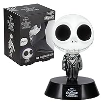 Paladone Jack Skellington – Icona luminosa con licenza ufficiale, prodotto Nightmare Before Christmas, regalo da collezione per gli appassionati del cinema, decorazione spettrale per Halloween,