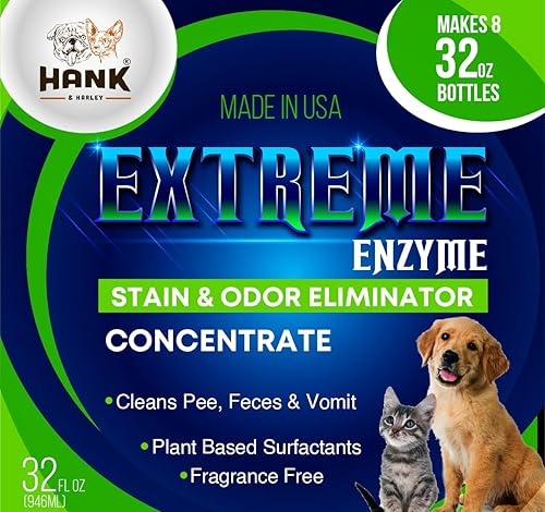 Miniatura 7 de Eliminador de manchas y olores de enzima extrema con removedor de orina. Limpiadores bio-enzimáticos de triple acción 2 veces y surfactantes a base