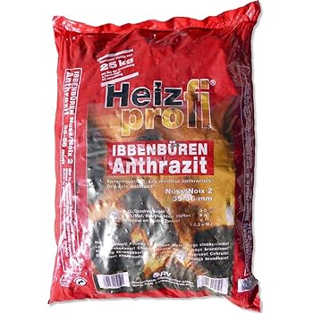 Heizprofi Schmiedekohlen Kohlen Briketts Steinkohle Eierkohlen 25 Kg Amazon De Baumarkt