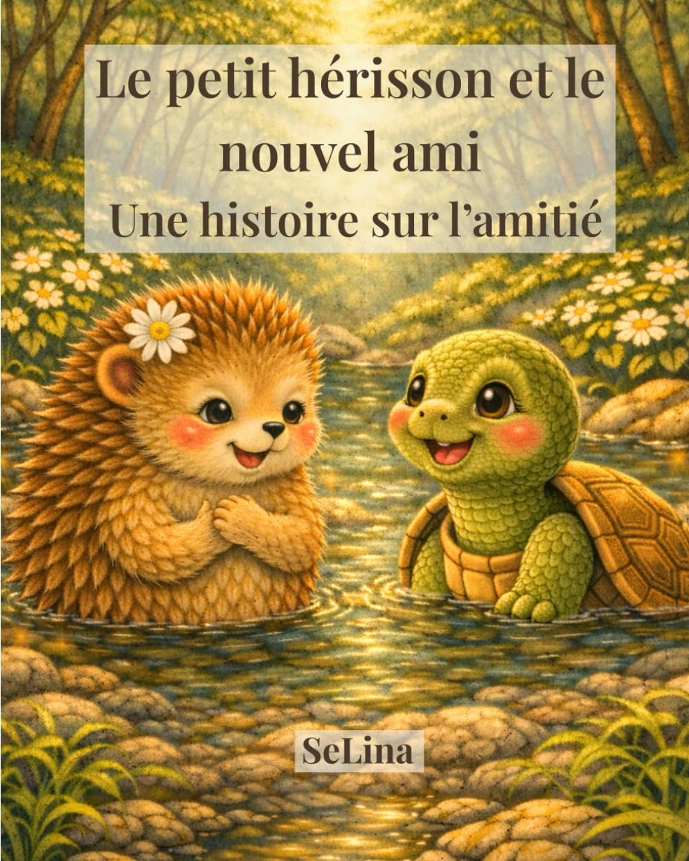 Le petit hérisson et le nouvel ami: Une histoire sur l’amitié (Lina - la petite hérissonne)
