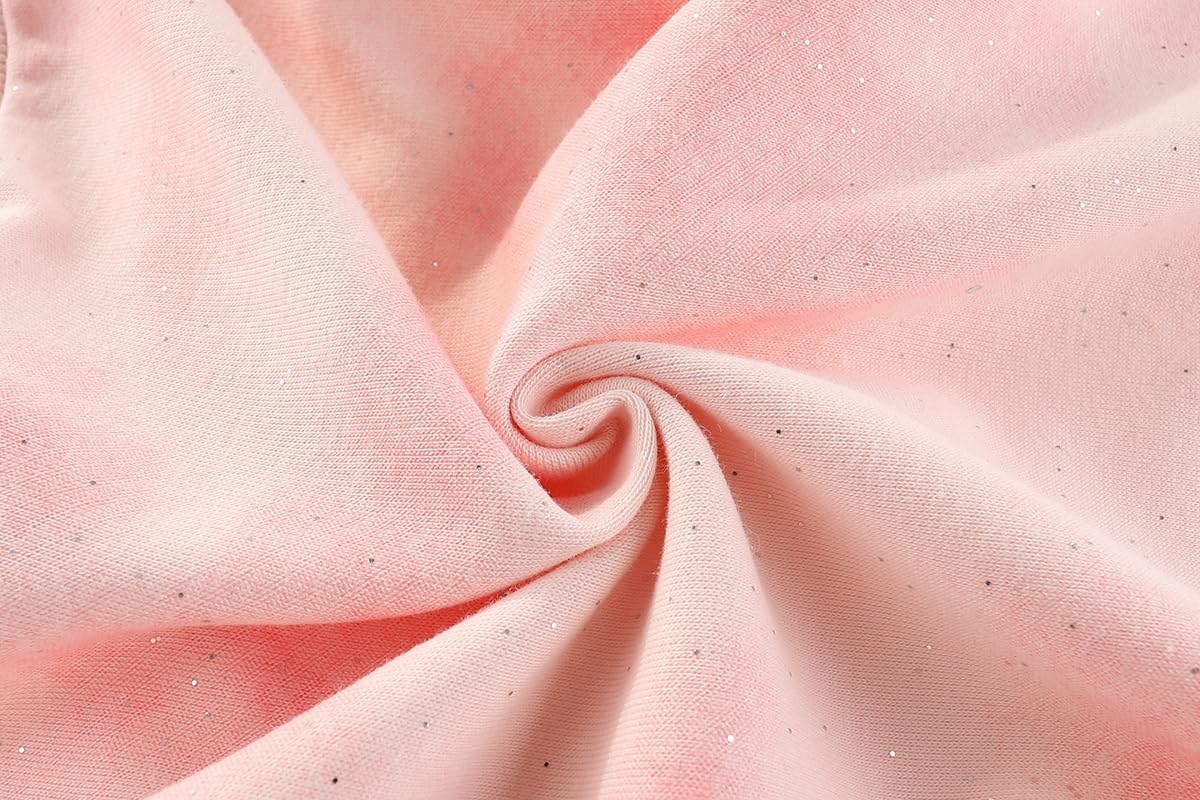 Peacolate 2-7T Spring Fall Summer Little Girls 2pcs Clothing Set T Shirt and Jeans - Image 8