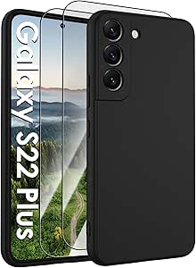 Amazon.com: for Samsung Galaxy S22+ 5G Case,Liquid Silicone Upgrade ...