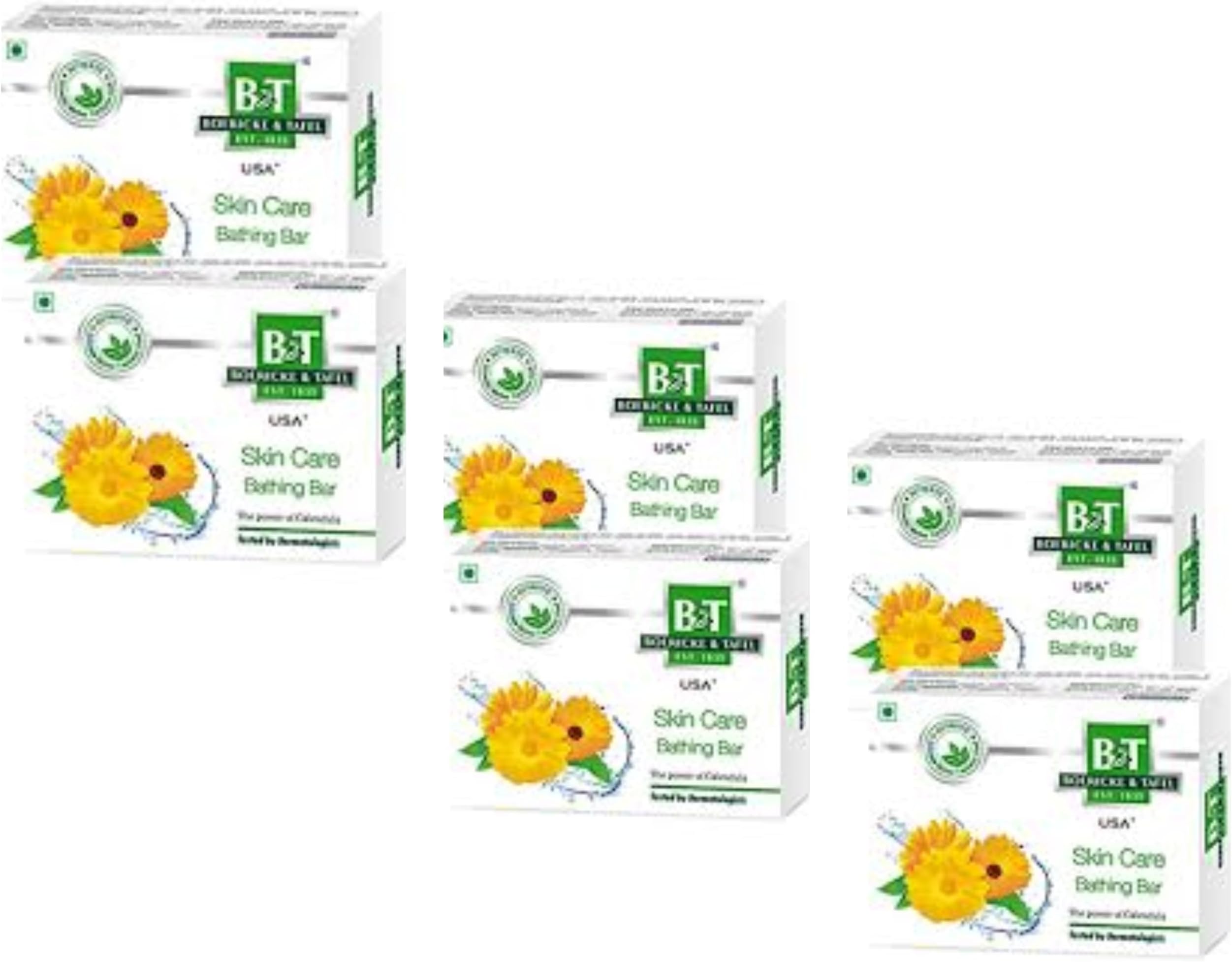 B&T Skin Care Bathing Soap 75gms (Pack of 06)