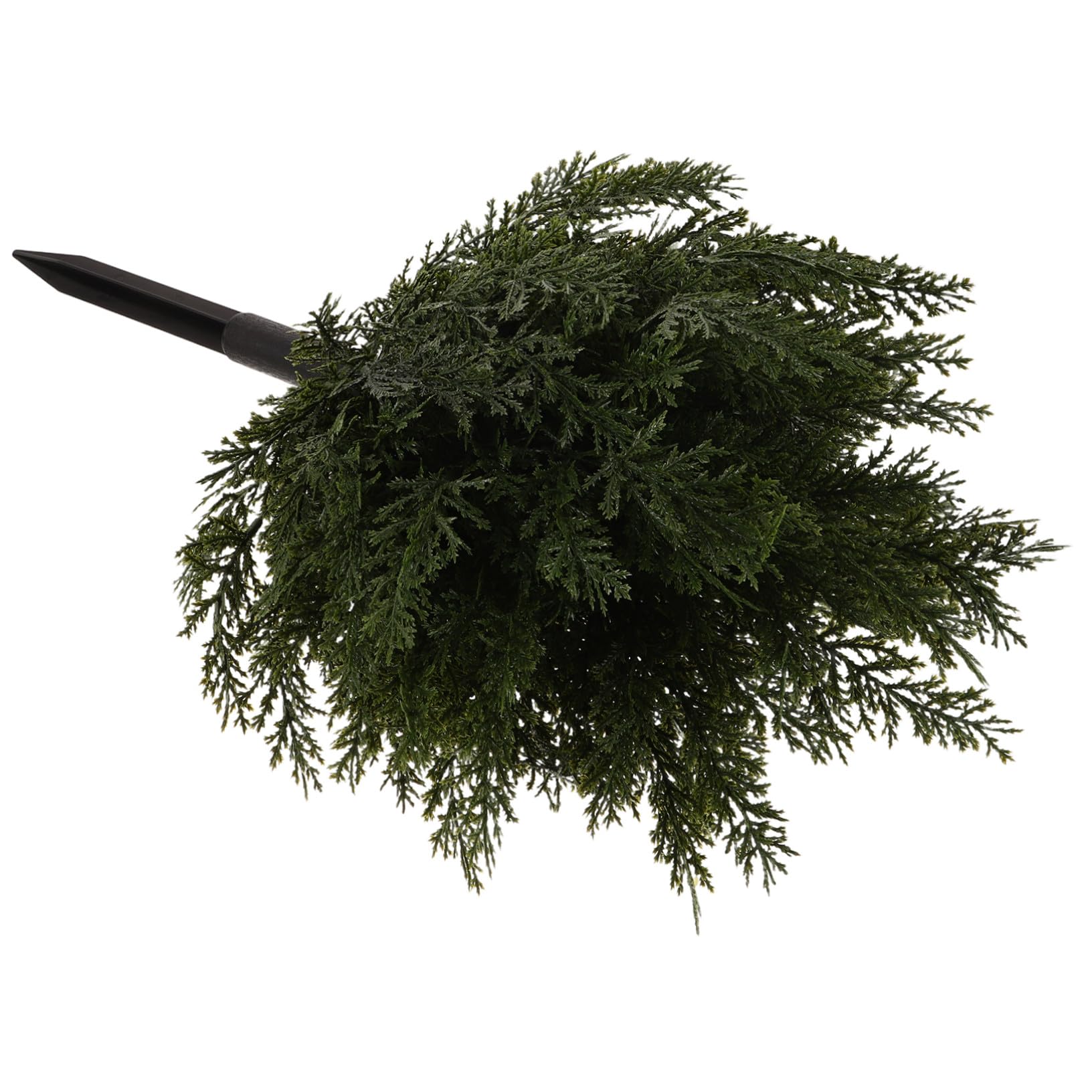 Cabilock Cedro Sempreverde Artificiale per Giardino Decorazioni da Vialetto Albero di Natale Finto con Punta Rami di Pino Finti per Esterni Arbusti di Cedro Finto per Patio Cortile Porta