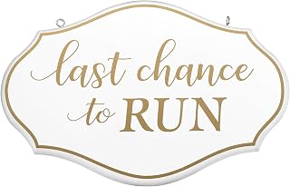 Lillian Rose Flower Girl Ring Bearer Chance to Run Sign