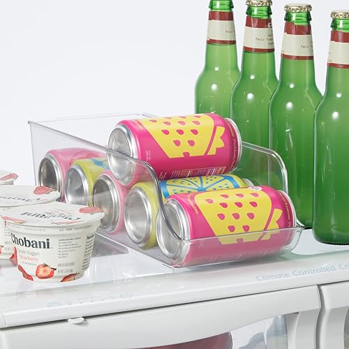 Miniatura 3 de OGGI Soporte para latas de soda, capacidad para 9 latas (14 x 5.5 x 4 pulgadas), ideal para organización de cocina, almacenamiento de despensa,