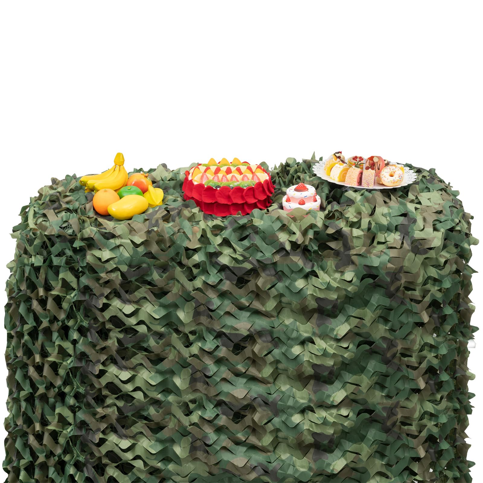 6 X 8m Camouflage Jagd Tarnnetz Bundeswehr Armee Tarnung Camo Hunter Flecktarn, für Camping, Jagd, Partydekoration, Wildfotografie, militärische Aktivitäten, Wildtierbeobachtung, CS-Spiele