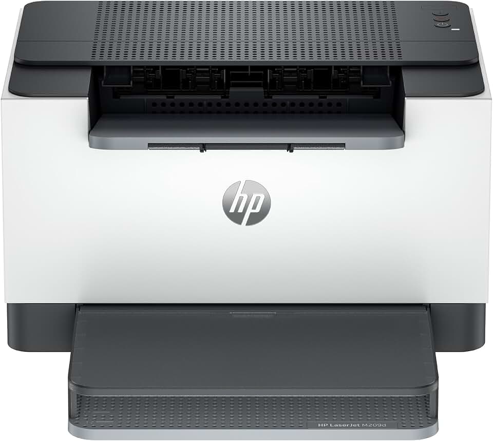 HP Impressora Laserjet M209d, preto e branco, para casa e escritório, impressão, impressão frente e verso